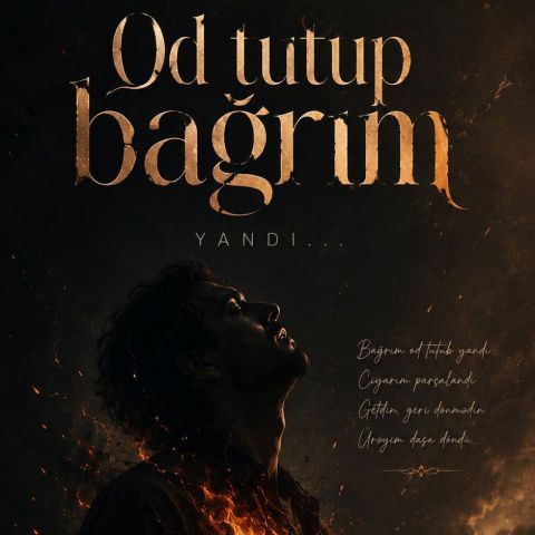Bağrım od tutup yandı ترکی سوزناک   